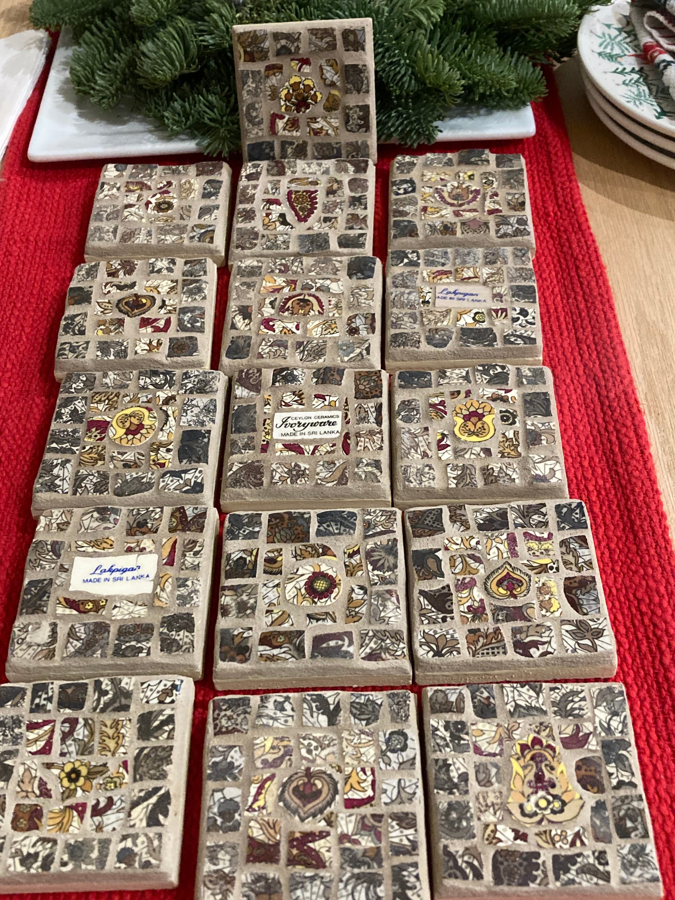altadena Fire remnants remade into tiles.