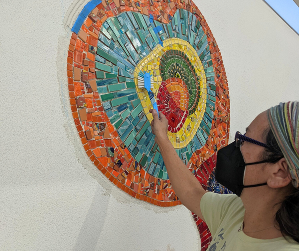 Installing a mosaic