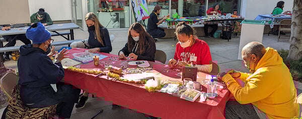 SRAA Collaborative event during holidays with Piece by Piece