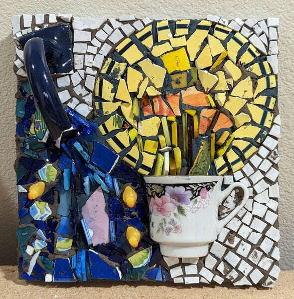 Mosaic flowers